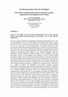 Research paper thumbnail of The Reconstruction of the City of Benghazi The Affected Neighborhoods and the strategies to achieve comprehensive development of the Country