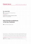 Research paper thumbnail of Early Christian Prophetesses in the New Testament