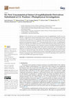 Research paper thumbnail of Six New Unsymmetrical Imino-1,8-naphthalimide Derivatives Substituted at 3-C Position—Photophysical Investigations