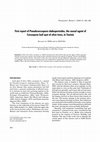 Research paper thumbnail of First report of Pseudocercospora cladosporioides, the causal agent of Cercospora leaf spot of olive trees, in Tunisia