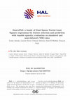 Research paper thumbnail of Dual-sPLS: A family of Dual Sparse Partial Least Squares regressions for feature selection and prediction with tunable sparsity; evaluation on simulated and near-infrared (NIR) data