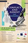 Research paper thumbnail of Conflict and Assent: Lyric Communities (Freie Universität Berlin, 27-28 June 2024) - Organised by Laura Banella, Francesco Giusti, and Nicolas Longinotti