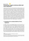 Research paper thumbnail of Fortunaziano: organico testimone della tradizione ‘aquileiese’?