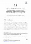 Research paper thumbnail of A Geospatial Analysis of the Social, Economic and Environmental Dimensions and Drivers of Poverty in South-West Coastal Bangladesh