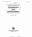 Research paper thumbnail of Indian Journal of Geography and Environment Vol. 3 [1998]