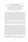 Research paper thumbnail of The Perils and Possibilities of Wartime Neutrality on the Edges of Empire: Iroquois and Acadians between the French and British in North America, 1744?1760