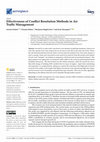 Research paper thumbnail of Effectiveness of Conflict Resolution Methods in Air Traffic Management