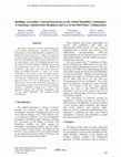 Research paper thumbnail of Building Accessible Cyberinfrastructure in the Global Disability Community: Evaluating Collaboration Readiness and Use of the DID Policy Collaboratory