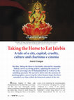 Research paper thumbnail of GHODA JALEBI Taking the Horse to Eat Jalebis Article by Amrit Gangar