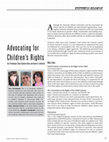 Research paper thumbnail of Research Roundup: Advocating for Children’s Rights