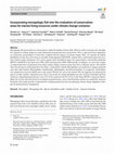 Research paper thumbnail of Incorporating mesopelagic fish into the evaluation of marine protected areas under climate change scenarios