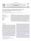 Research paper thumbnail of The role of local features in shape discrimination of contour- and surface-defined radial frequency patterns at low contrast