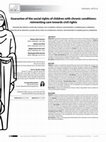 Research paper thumbnail of Guarantee of the social rights of children with chronic conditions: reinventing care towards civil rights