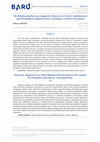 Research paper thumbnail of The Relationship Between Supportive Behaviors of School Administrators and Psychological Empowerment According to Teacher Perceptions