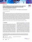 Research paper thumbnail of Surface modification of structural material for nuclear applications by electron beam melting: enhancement of microstructural and corrosion properties of Inconel 617