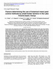 Research paper thumbnail of Use of macrophytes in the bioassessment of the health of King’wal Wetland, Lake Victoria Basin, Kenya