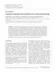 Research paper thumbnail of Toward an integrated software platform for systems pharmacology