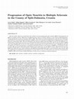 Research paper thumbnail of Progression of optic neuritis to multiple sclerosis in the County of Split-Dalmatia, Croatia