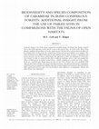 Research paper thumbnail of Biodiversity and Species Composition of Carabidae in Irish Coniferous Forests: Additional Insight from The Use of Paired Sites in Comparisons with The Fauna of Open Habitats