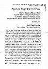 Research paper thumbnail of Psicología social de las américas