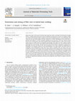 Research paper thumbnail of Penetration and mixing of filler wire in hybrid laser welding