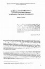 Research paper thumbnail of Le développement régional: contingences historiques et nouveaux facteurs dynamisants