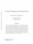 Research paper thumbnail of The attractor mechanism in Gauss-Bonnet gravity