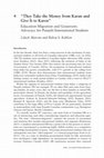 Research paper thumbnail of “They take the money from Kran and give it to Karen": Education-Migration and grassroots advocacy for Punjabi International Students