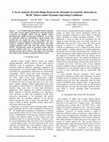 Research paper thumbnail of A novel analytic wavelet ridge detector for dynamic eccentricity detection in BLDC motors under dynamic operating conditions