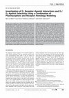 Research paper thumbnail of Investigation of D<sub>1</sub>Receptor-Agonist Interactions and D<sub>1</sub>/D<sub>2</sub>Agonist Selectivity Using a Combination of Pharmacophore and Receptor Homology Modeling