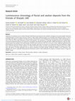 Research paper thumbnail of Luminescence chronology of fluvial and aeolian deposits from the Emirate of Sharjah, UAE