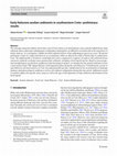 Research paper thumbnail of Early Holocene aeolian sediments in southwestern Crete−preliminary results