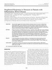 Research paper thumbnail of Heightened Responses to Stressors in Patients with Inflammatory Bowel Disease