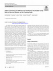 Research paper thumbnail of Author Correction: Sex Differences for Preferences of Shoulder to Hip Ratio in Men and Women: an Eye Tracking Study