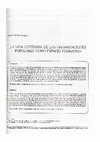 Research paper thumbnail of La vida cotidiana de las organizaciones populares como espacio formativo