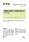 Research paper thumbnail of Generating Knowledge in Popular Education: From Participatory Research to the Systematization of Experiences