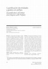 Research paper thumbnail of Cuantificación de entidades y grados con prefijos