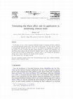 Research paper thumbnail of Estimating the Hurst effect and its application in monitoring clinical trials