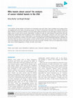 Research paper thumbnail of Who tweets about cancer? An analysis of cancer-related tweets in the USA