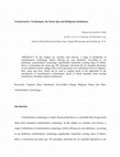 Research paper thumbnail of Transformative Technologies, the Status Quo and (Religious) Institutions