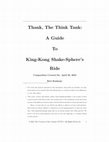 Research paper thumbnail of Thank, The Think Tank: A Guide To King-Kong Shake-Sphere's Ride