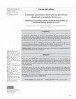 Research paper thumbnail of Coristoma pancreático dentro de un divertículo duodenal: a propósito de un caso