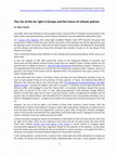 Research paper thumbnail of The rise of the far right in Europe and the future of climate policies