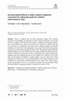 Research paper thumbnail of Incorporating feedback in online cognitive diagnostic assessment for enhancing grade five students’ achievement in ‘time’