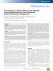 Research paper thumbnail of Team Dynamics, Decision Making, and Attitudes Toward Multidisciplinary Cancer Meetings: Health Professionals' Perspectives