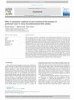 Research paper thumbnail of Effect of operational conditions on post-treatment of RO permeate of geothermal water by using electrodeionization (EDI) method