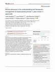 Research paper thumbnail of Recent advances in the understanding and therapeutic management of mastocytosis