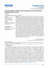 Research paper thumbnail of The Development of Marine Spatial Planning and Its Application for Floating Fish Net Culture