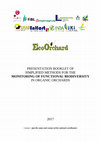 Research paper thumbnail of Booklet of simplified methods for the monitoring of functional biodiversity in organic orchards