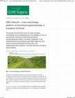 Research paper thumbnail of EBIO-Network – a new knowledge platform on functional agrobiodiversity in European Orchards